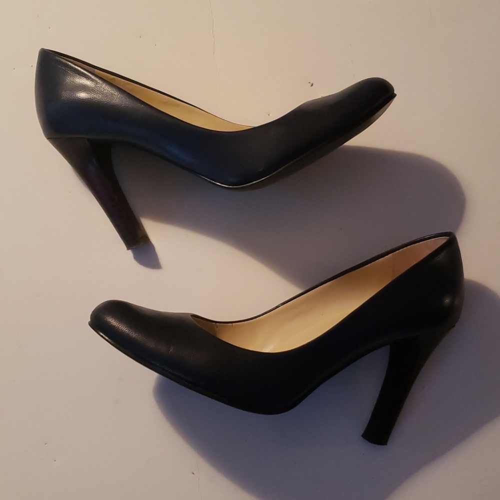 Ralph Lauren 3" heel navy blue - Picture 3 of 7